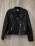TopShop Faux-leather Moto Jacket Size 8