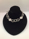 French Kande Cezanne Necklace Silver New pre-owned MS2357-Z