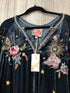 Johnny Was Velvet Selh Dress New Size X-Large