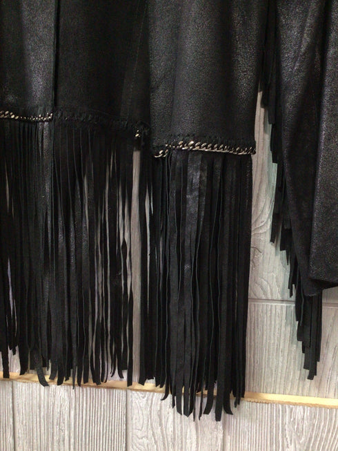 Cleobella Fringe Jacket Size Medium New