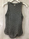 Carmen Marc Valvo Size Small Metallic Top