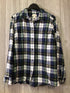 LL Bean Relaxed Fit Flannel Shirt Size 1X