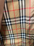 Burberry Vintage Lined Raincoat Size 10L 1966 Belt