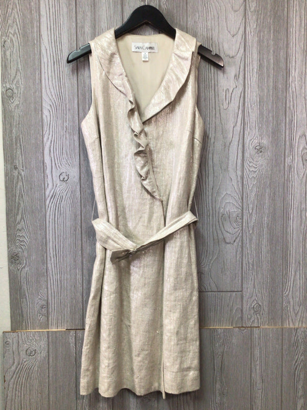 Sara Campbell Dress linen Size 8