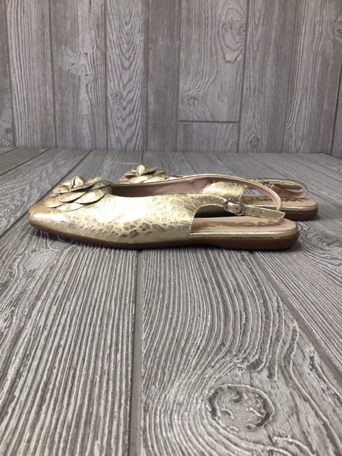 Wonders PEPA 40 Gold Slingbacks Size 39