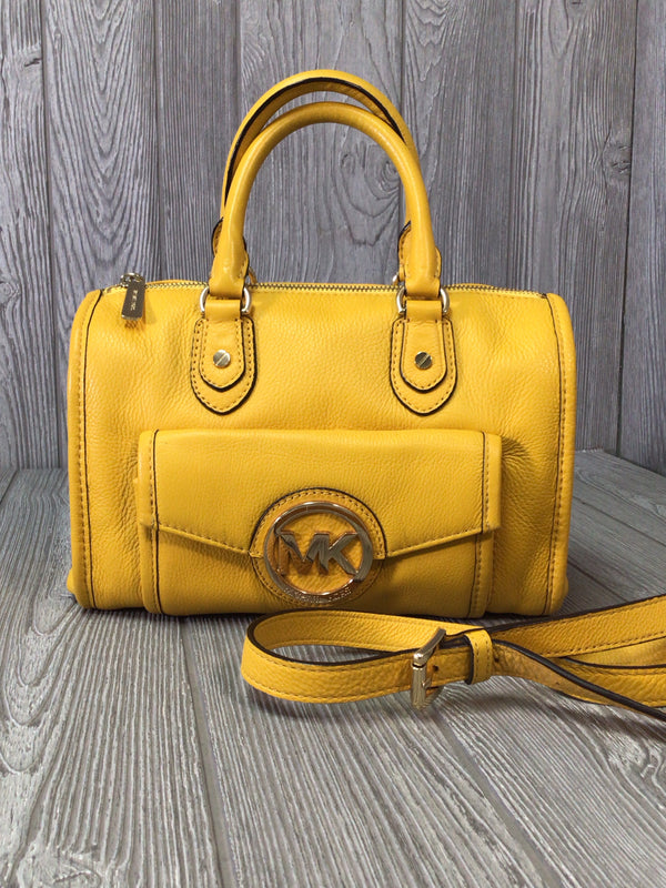 Michael Kors Margo Satchel Leather
