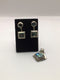 Sterling + Abalone Vintage Mexico TV-102 SET Pendant and Earrings
