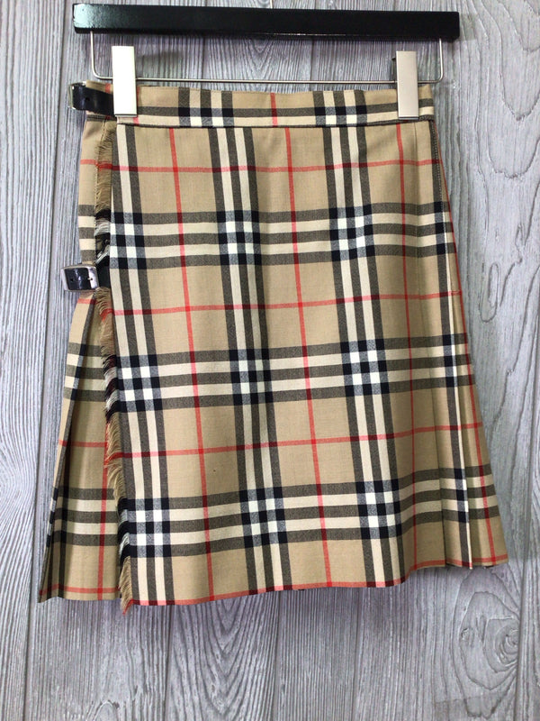Burberry Vintage Pleated Wrap Skirt AS-IS Size US 0(UK 2)