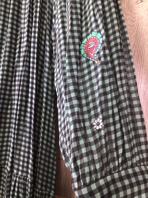 Johnny Was Jade Dress Silk Maxi Size X-Large