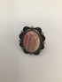 Rhodocrosite in Sterling Ring 7.5 BBJ