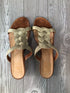 120% Lino Sandals Size 8.5