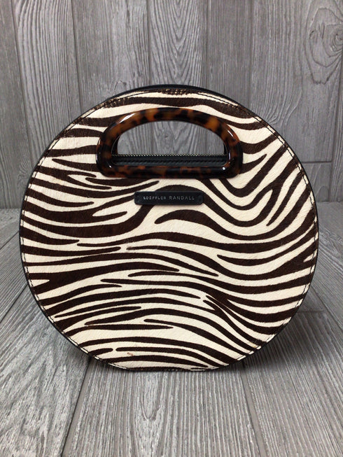 Loeffler Randall Indy Round Calf-hair Purse