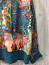 Johnny Was Sweatshirt floral ziip-up Size XX-Large