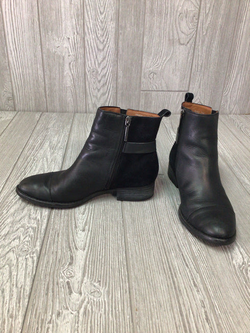 Donald J. Pliner Boots Leather + suede Size 7.5