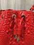Brahmin Melinda Carnation Melbourne Bucket New Pre-owned