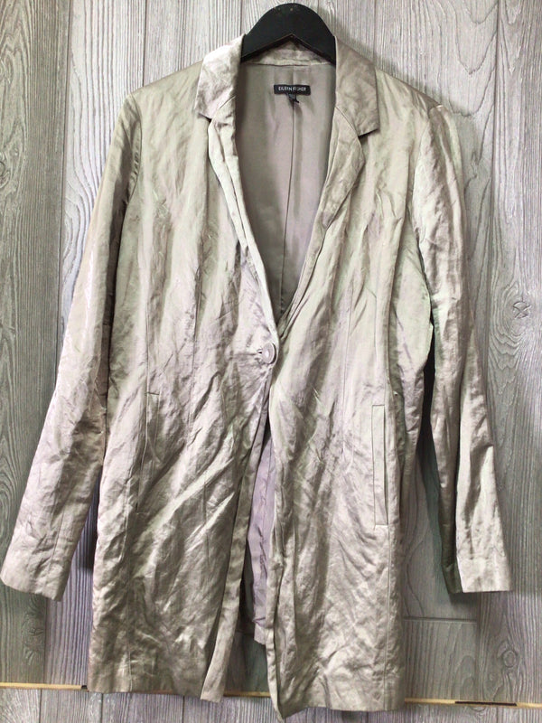 Eileen Fisher Metallic Blazer Size Medium