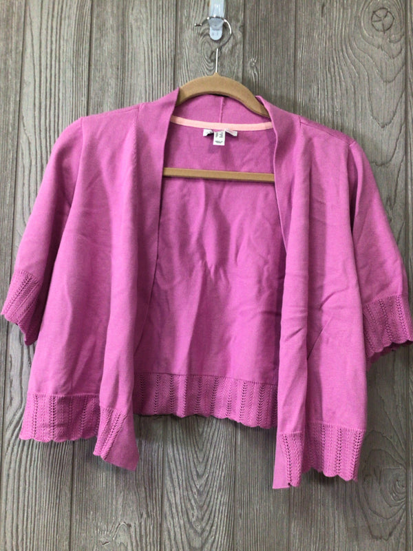 Isaac Mizrahi Crop Cardigan Size 1X