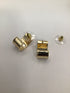 Short & Suite 14k Gold Plate Chunky Necklace and Earrings New SET