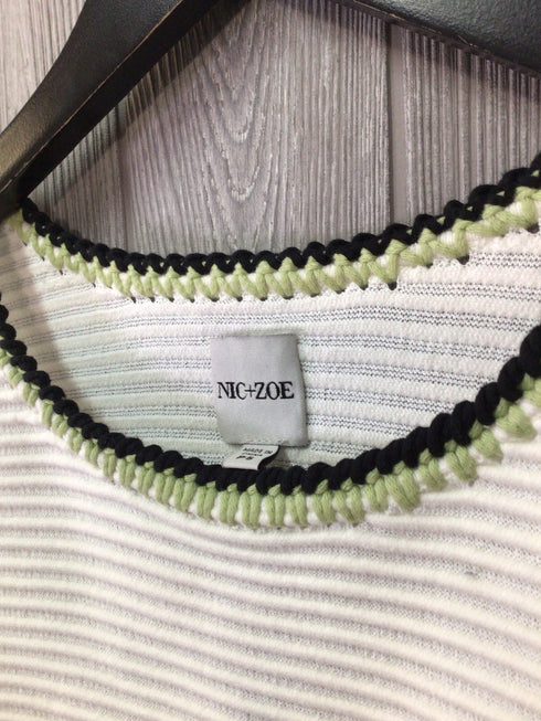 Nic + Zoe Top Size Small-Petite Knit New