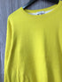 Kinross Cashmere Knit Sweatshirt Size Medium