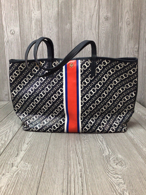 Tory Burch Tote Coated Canvas