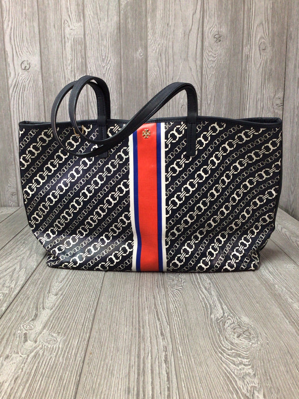 Tory Burch Tote Coated Canvas