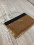 Kate Spade Copper sequin clutch Purse