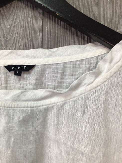 Vivid Linen Top Size Large