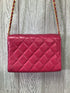 St. John quilted Leather Vintage Evening Bag