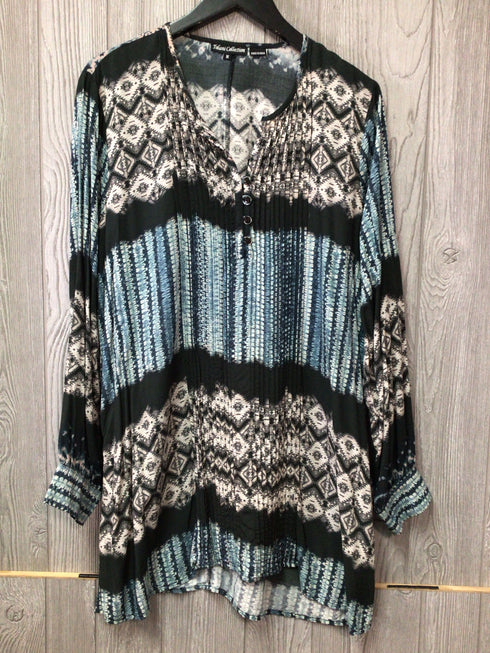 Tolani tunic Top Size Medium
