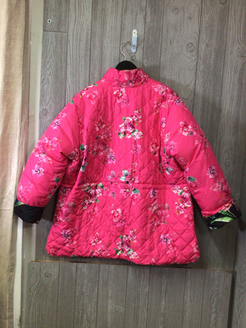 Johnny Was Down Quilted Reversible Jacket Size XX-Large