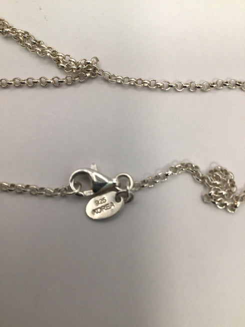 RLM Studio Silver & Brass Pendant Necklace Hammered