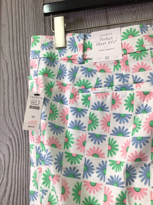 Talbots 10.5" Perfect Shorts Size 10 New pre-owned