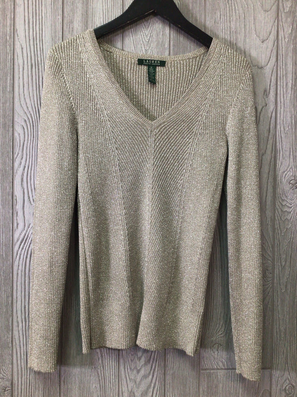 Lauren Metallic Sweater Size Medium