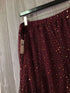 Anthropologie Sequined Skirt Size Large New