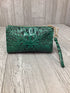Brahmin Emerald Melbourne Leather Wristlet