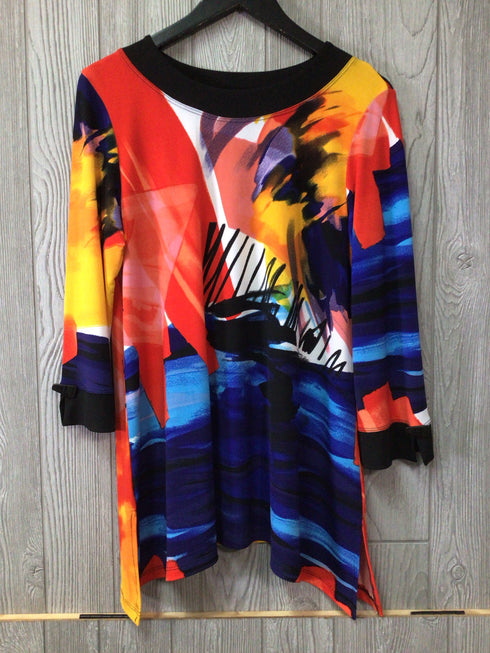 Papermoon stretch Tunic Size Large