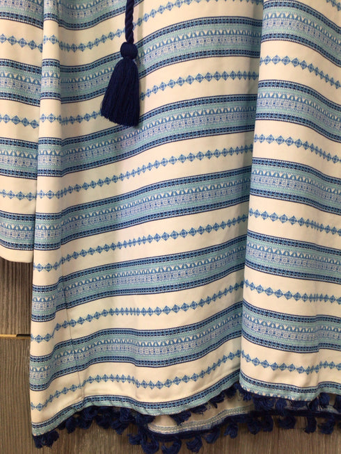 Cabana Life Rosebay Hooded Pullover Coverup Size X-Large