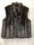 Gallery Faux-Fur Vest Size X-Large