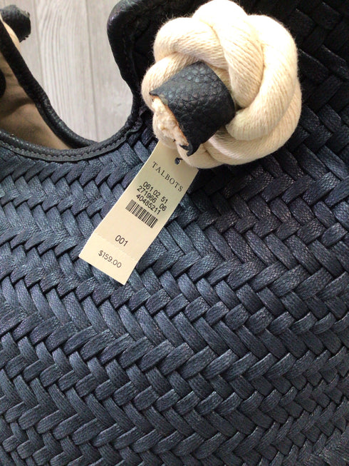 Talbots Rope Handle Woven New Purse