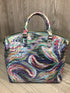 Brahmin Large Duxbury Elope Melbourne Leather Satchel Purse Pre-Owned