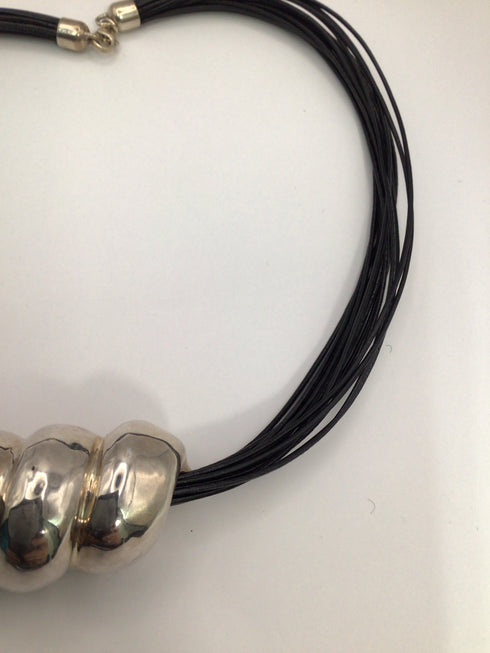 Silver Twist Necklace