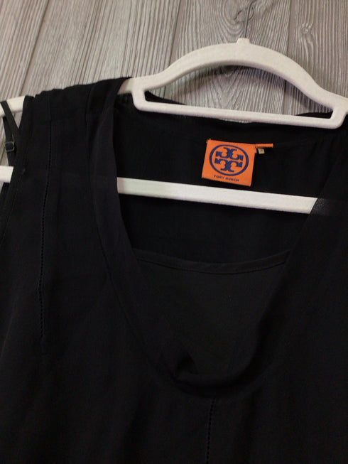 Tory Burch Top silk chiffon Size 6 pre-owned