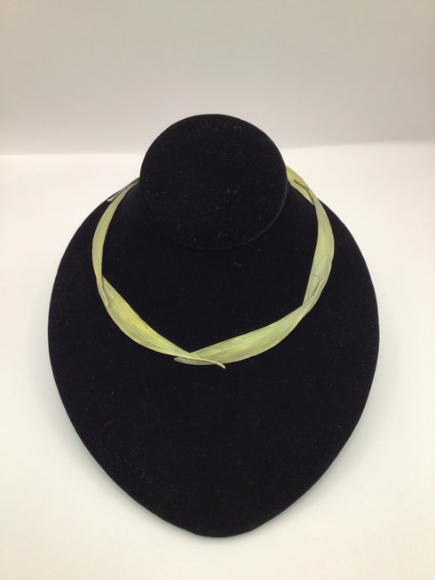 Michael Michaud Eucalyptus Collar + Earrings SET pre-owned