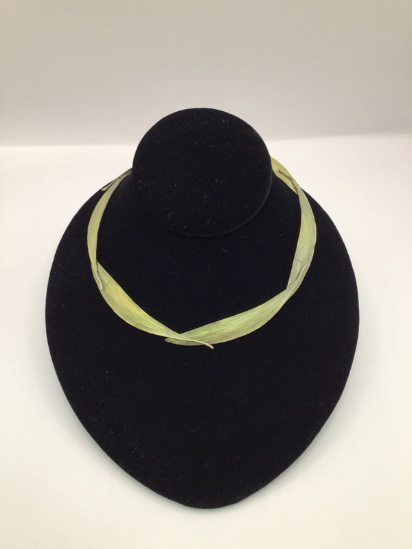 Michael Michaud Eucalyptus Collar + Earrings SET pre-owned