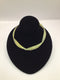Michael Michaud Eucalyptus Collar + Earrings SET pre-owned