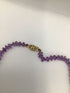 Amethyst freshwater pearl Necklace