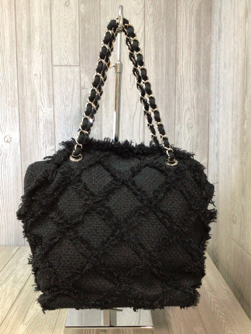 Chanel Quilted Tweed Tote Pre-owned