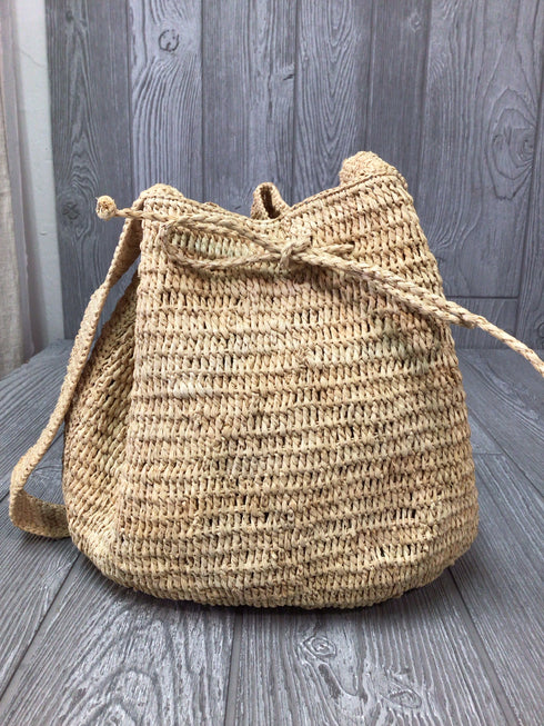 Maison N.H Paris Raffia Bucket