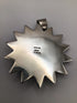 Merav Sterling & 18k sunflower Pendant